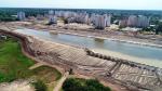 Берега меняют облик: продолжается реконструкция озера в городе Калинковичи