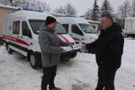 Две новые машины скорой медицинской помощи получила Калинковичская ЦРБ