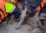 Калинковичские спасатели пришли на помощь увязшему в глине мальчишке