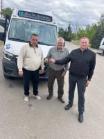Вновь пополнение в автобусном парке Калинковичей