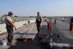 Как в Мозыре возводят мост: от гидроизоляции до асфальта