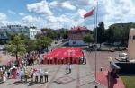Калинковичи встречали участников международного автопробега 