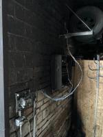 Пожар в гараже по улице Пилипца в г. Калинковичи